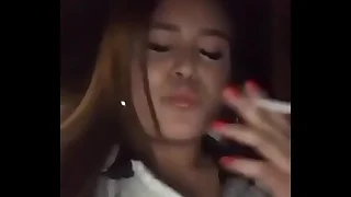 Smoking fetish&comma; Asian slut