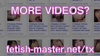 Japanese Asian Tongue Spit Face Toilet water Licking Sucking Kissing Handjob Fetish - More at fetish-master&period;net